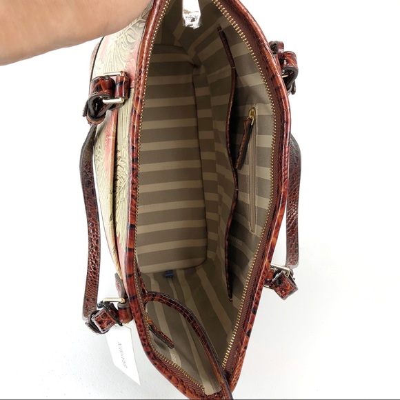 New Brahmin Genuine Leather shoulder bag m… - Picture 5 of 8